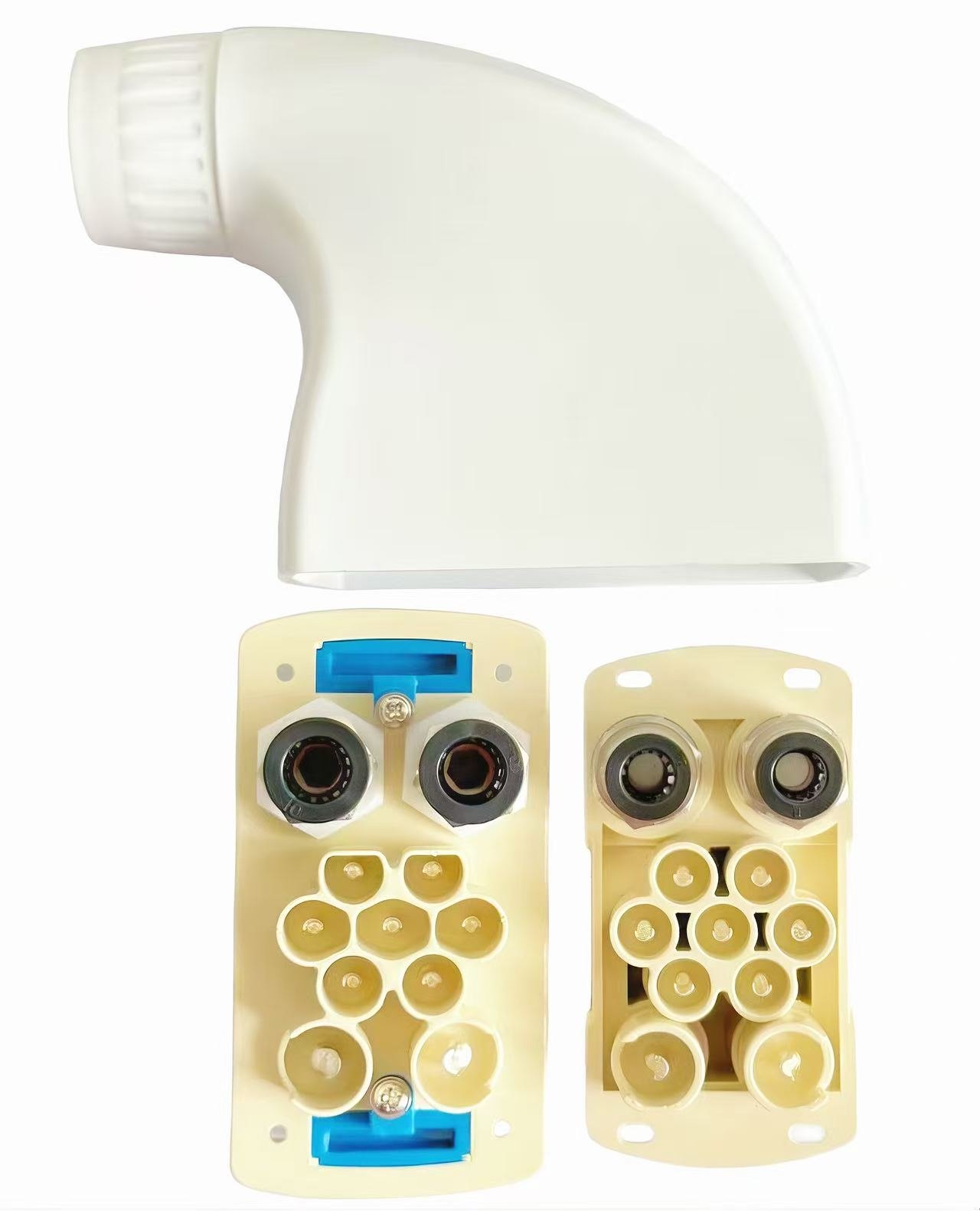 D3 Series Right-Angle Plug-in Connector